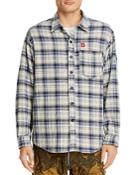 Billy Los Angeles Cotton Flannel Plaid Regular Fit Button-down Shirt