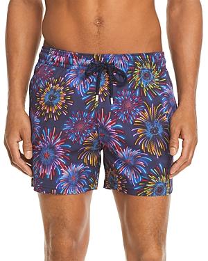 Vilebrequin Moorise Fireworks Print Swim Trunks