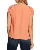 Vince Camuto Dot Sleeve Top