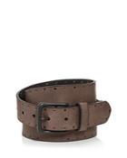 Allsaints Men's Perforated Leather Belt