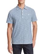 Oobe Fairfield Stripe Short Sleeve Polo Shirt