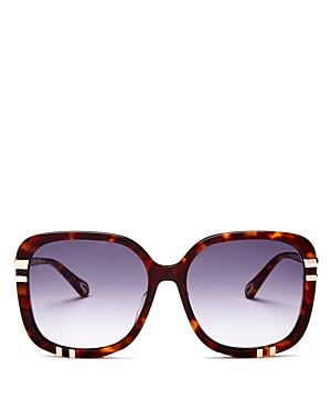 Chloe Women's Oversized Square Sunglasses, 59mm