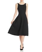 Narciso Rodriguez Piped Wool-blend Midi Dress