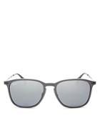 Ray-ban Men's Polarized Mirrored Square Sunglasses, 56mm