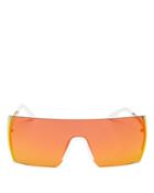 Kenzo Women's Wrap Shield Sunglasses, 140mm