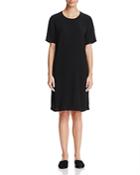 Eileen Fisher Short Sleeve A-line Dress