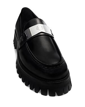 Maje Women's Platform Apron Toe Loafers