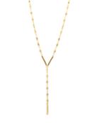 Charm & Chain Y Necklace, 16