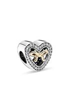 Pandora Charm - 14k Gold, Sterling Silver & Cubic Zirconia Bound By Love Gift Limited Edition, Moments Collection