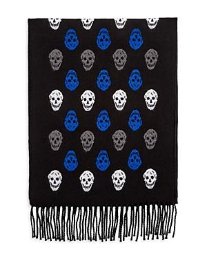 Alexander Mcqueen Skull Wool Scarf