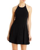 Atm Anthony Thomas Melillo Pima Cotton Halter Tennis Dress