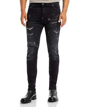 G-star Raw Distressed Skinny Jeans, In Wave Destroyed
