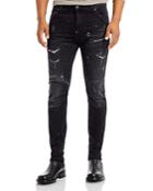 G-star Raw Distressed Skinny Jeans, In Wave Destroyed