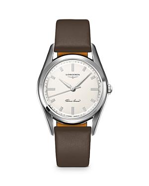 Longines Heritage Classic Silver Arrow Watch, 38.5mm