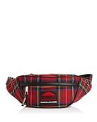 Marc Jacobs Sport Plaid Wool Fanny Pack