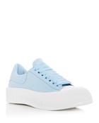 Alexander Mcqueen Women's Plim Chunky Sole Low Top Sneakers