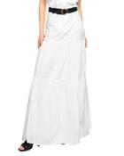 Pinko Sfavillante Tiered Maxi Skirt