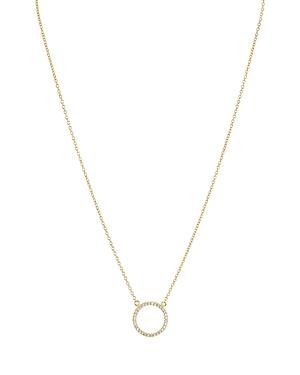 Aqua Circle Pendant Necklace, 15 - 100% Exclusive