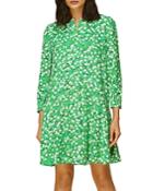 Whistles Cherry Blossom Pintuck Dress