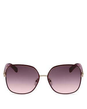 Salvatore Ferragamo Oversized Square Sunglasses