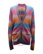 Mcq Gradient Knit Cardigan