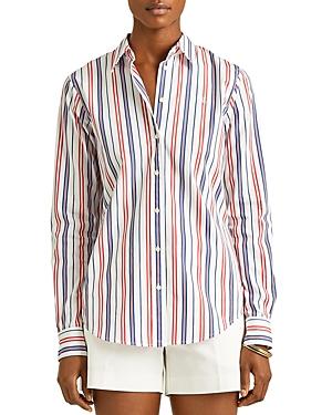 Lauren Ralph Lauren Cotton Striped Shirt