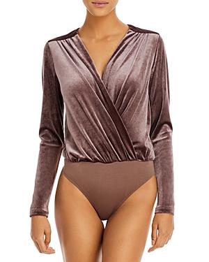 Aqua Velvet Crossover Bodysuit - 100% Exclusive