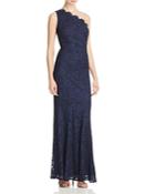 Decode 1.8 One Shoulder Lace Gown