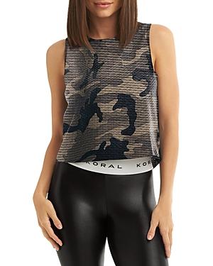 Koral Printed Muscle Tank Top