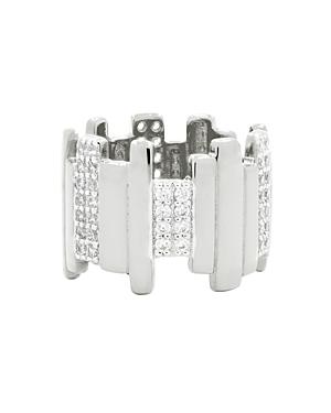 Freida Rothman Radiance Staggered Band Ring