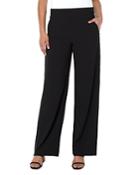 Liverpool Los Angeles Pull On Wide Leg Pants