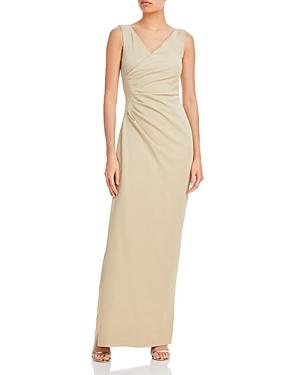 Chiara Boni La Petite Robe Aliki Metallic Long Gown