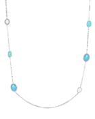 Nadri Isola Turquoise Station Necklace, 31