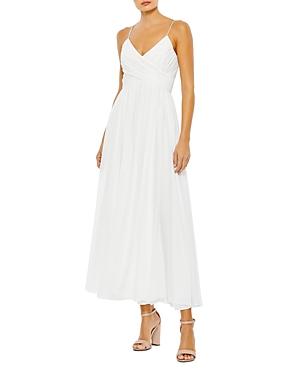 Mac Duggal Sleeveless V-neck Dress