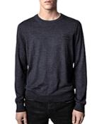 Zadig & Voltaire Merino Wool Pullover Sweater