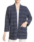 Eileen Fisher Striped Kimono Cardigan