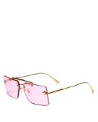 Versace Women's Rimless Square Sunglasses, 60mm