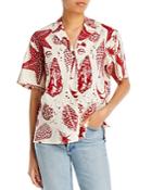 Rebecca Taylor Sea Shore Cabana Shirt