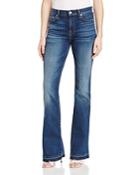 7 For All Mankind High Waist Bootcut Jeans In La Palma Blue - Compare At $198
