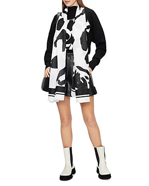 Ted Baker Fennah Forager Abstract Animal Woven Wide Scarf