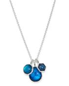 Ippolita Sterling Silver Wonderland Pendant Necklace In Blue Moon, 18