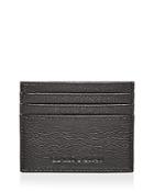 Emporio Armani Leather Card Case & Key Fob Gift Set