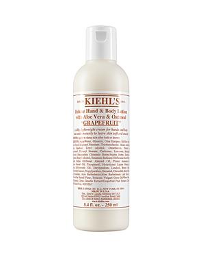 Kiehl's Since 1851 Deluxe Hand & Body Lotion With Aloe Vera & Oatmeal In Grapefruit