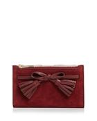 Kate Spade New York Hayes Street Suede & Leather Wallet