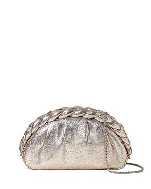 Loeffler Randall Hariet Braided Arch Clutch