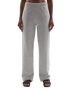 Helmut Lang Cotton Wide Leg Sweatpants