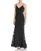 Avery G Lace-inset Gown