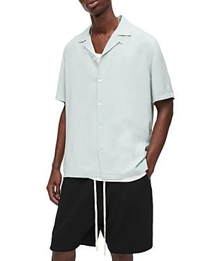 Allsaints Venice Relaxed Ramskull Camp Shirt