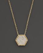 Dana Rebecca Designs 14k Yellow Gold Jennifer Yamina Necklace With Diamonds, 16