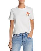 Finders Keepers Elysian Floral-embroidered Tee